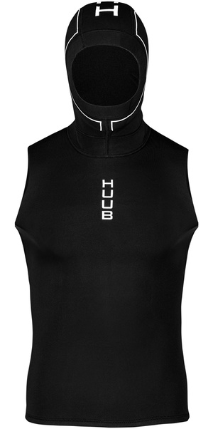 2025 Huub Neoprene Hooded Wetsuit Vest NEOHVEST - Black